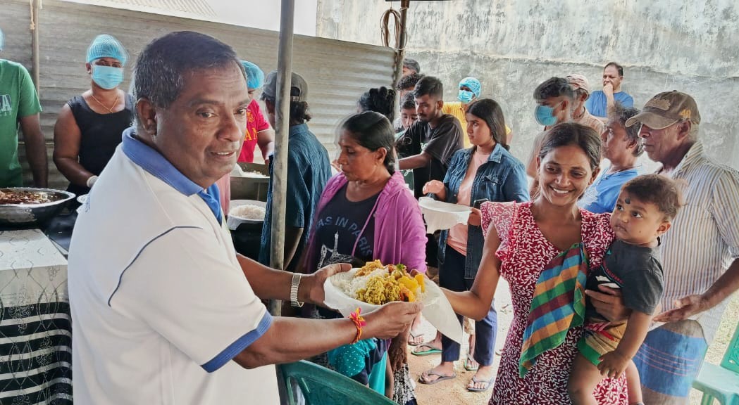 පාදුවාහී ශූද්ධ වු ශාන්ත අන්තෝනි මුනිදුන්ගේ දිනයේ (අද 06/12/2025) දහවල් දානය